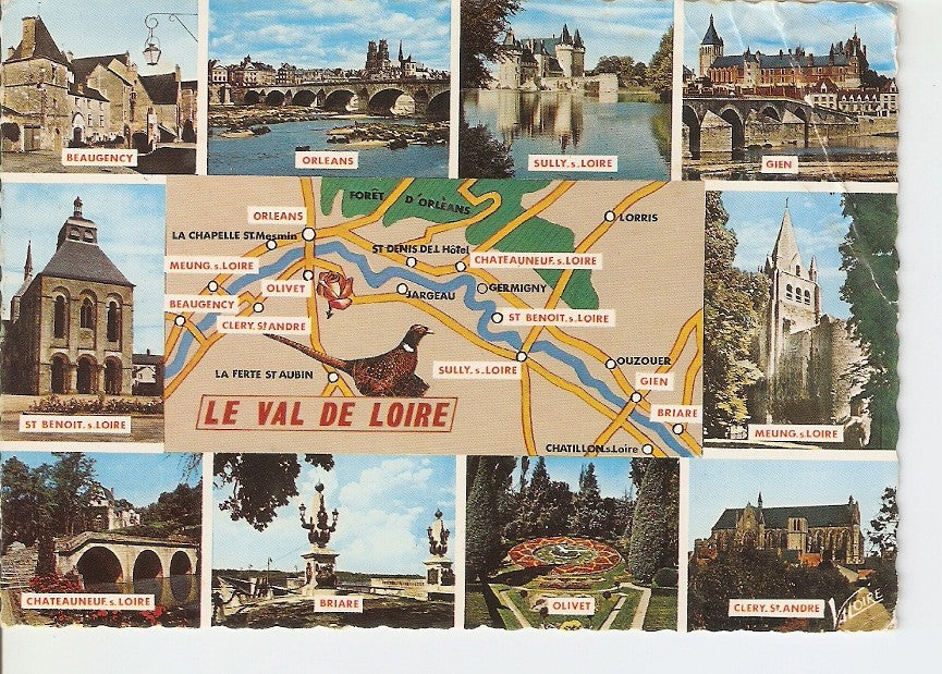 Postal 024670 : Les Merveilles du Val de Loire. Ses monuments et ses sites