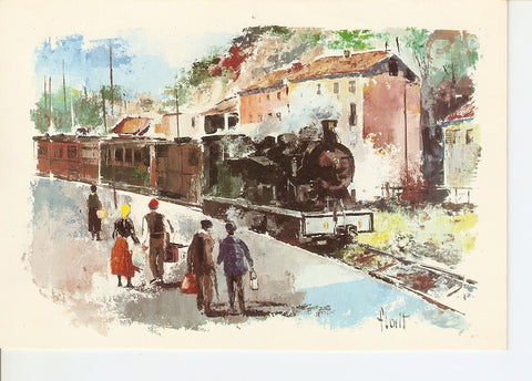 Postal 024690 : Ferrocarril de Girona a Oloto