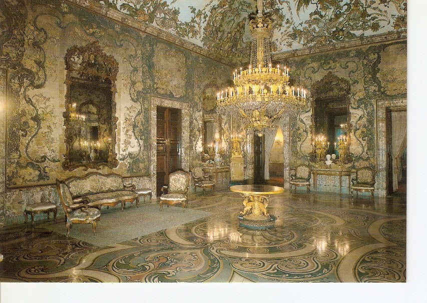 Postal 024713 : Salon de Gasparini Palacio Real de Madrid