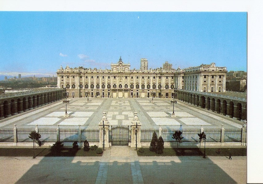 Postal 024714 : Fachada principal Palacio Real de Madrid