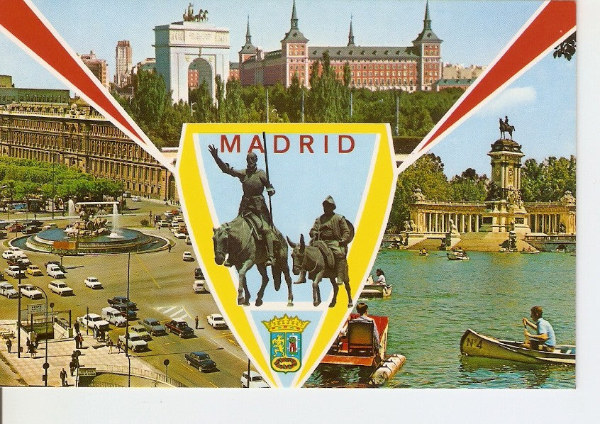 Postal 024743 : Bellezas de la ciudad. Madrid