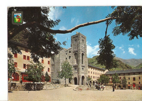 Postal 024763 : Santuario de Nuestra Senyora de Nuria. Nuria (Girona). Pirineu Catala