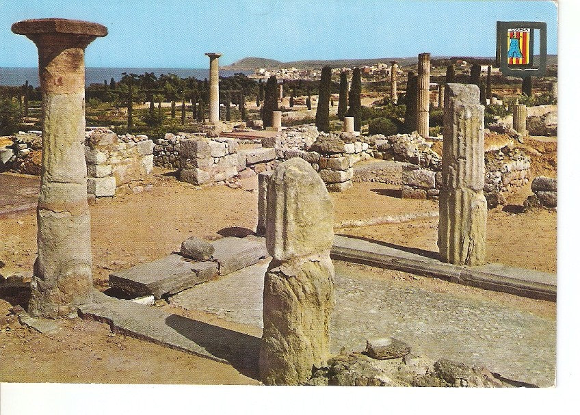 Postal 024764 : La Escala (Costa Brava). Ruinas de Ampurias