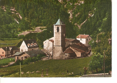 Postal 024767 : Vista parroquia. Planolas