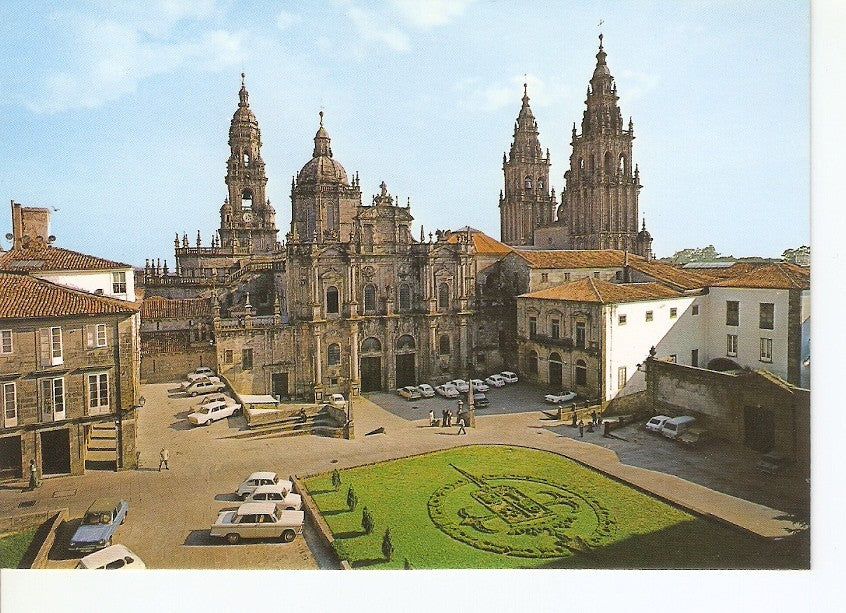 Postal 024782 : Fachada de la Azabacheria. Catedral Santiago de Compostela