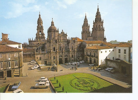 Postal 024782 : Fachada de la Azabacheria. Catedral Santiago de Compostela