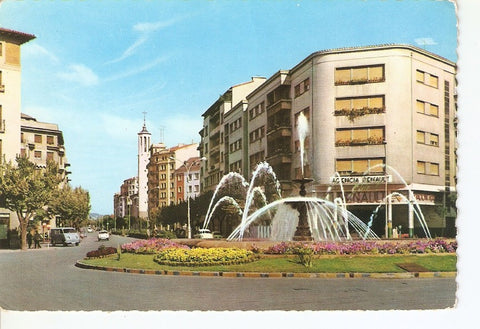 Postal 024797 : Avenida del General Franco. Pamplona