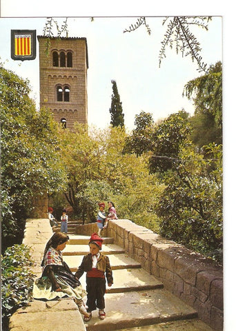 Postal 024835 : Diumenge sortin de Missa. Catalunya Tipica