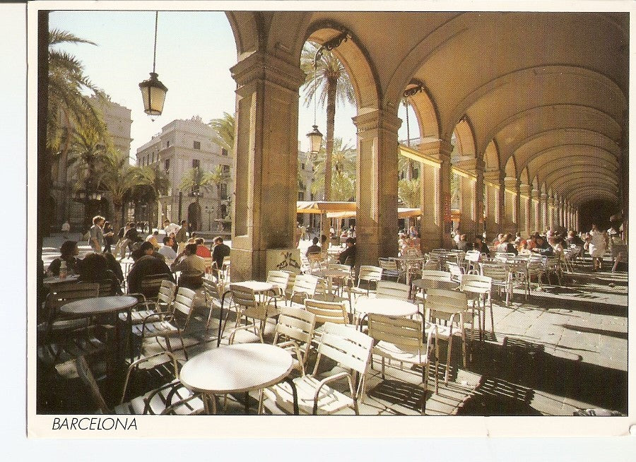 Postal 024881 : Barcelona. Plaça Reial