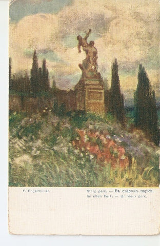 Postal 024897 : Pintura. Stary park F. Engelmuller
