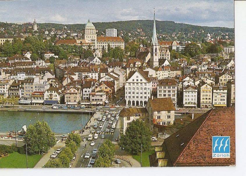 Postal 024905 : Zurich. Rudolf Brun-Brucke Limatquai