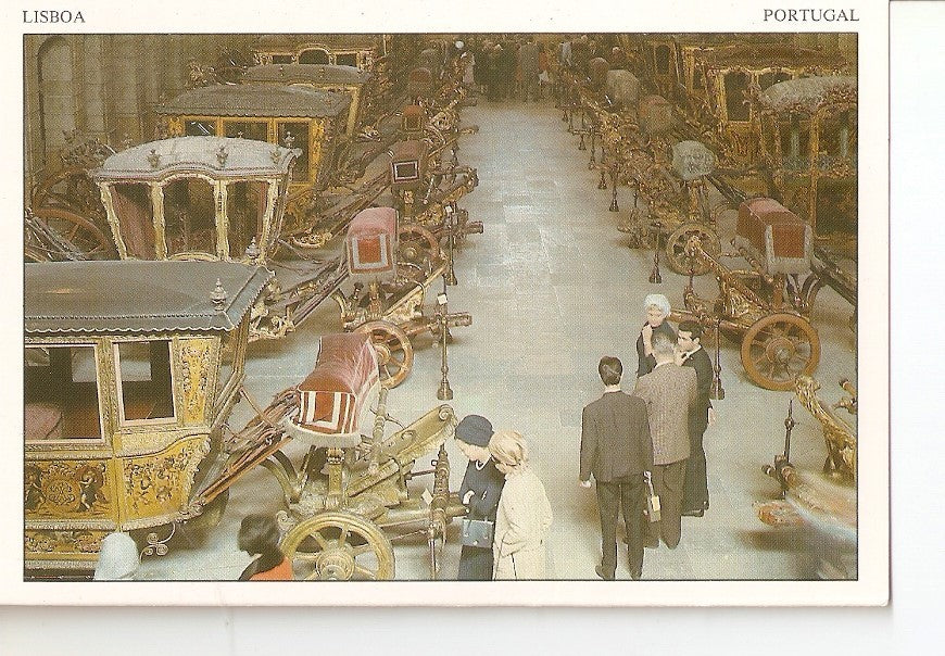 Postal 024911 : Museo Nacional dos Coches. Lisboa - Portugal