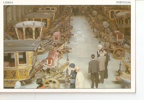 Postal 024911 : Museo Nacional dos Coches. Lisboa - Portugal