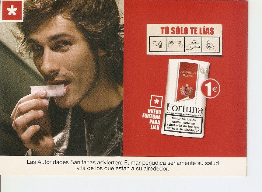Postal 024924 : Publicidad Fortuna para liar