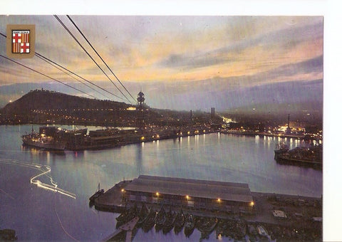 Postal 024928 : Puerto de Barcelona