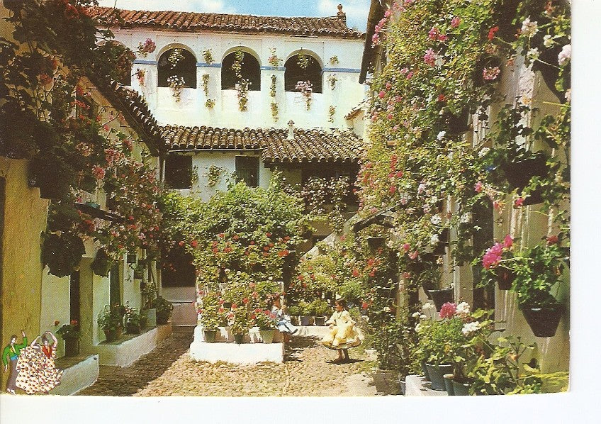 Postal 024951 : Patio tipico andaluz. España