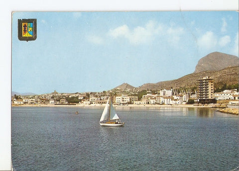 Postal 024977 : Puerto y playa. Javea (Alicante)