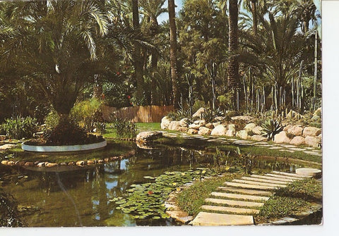 Postal 024983 : Huerta del Cura. Lago de Rocalla. Elche