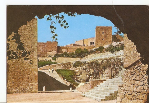Postal 024986 : Vista interior del Castillo. Alicante