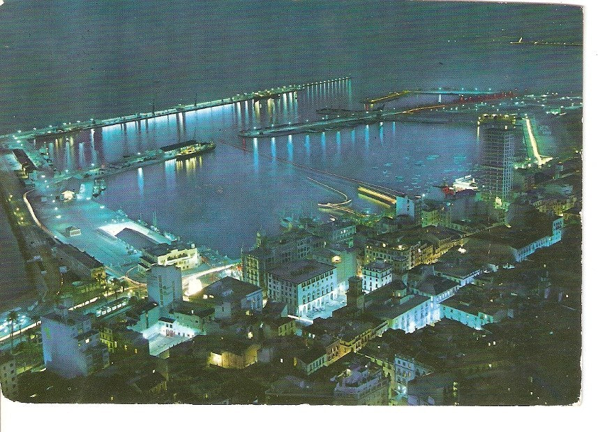 Postal 024990 : Vista nocturna. Alicante