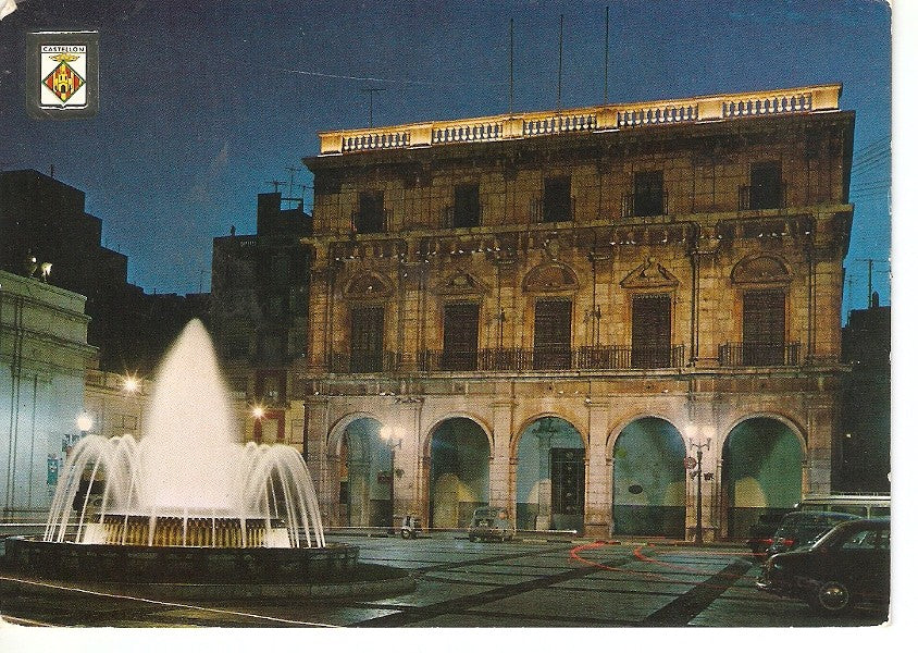 Postal 025001 : Ayuntamiento. Castellon de la Plana