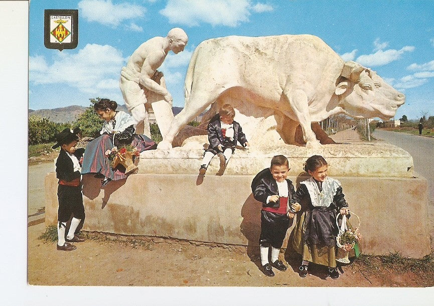 Postal 025002 : Monumento a Pero de la Granyana. Castellon de la Plana