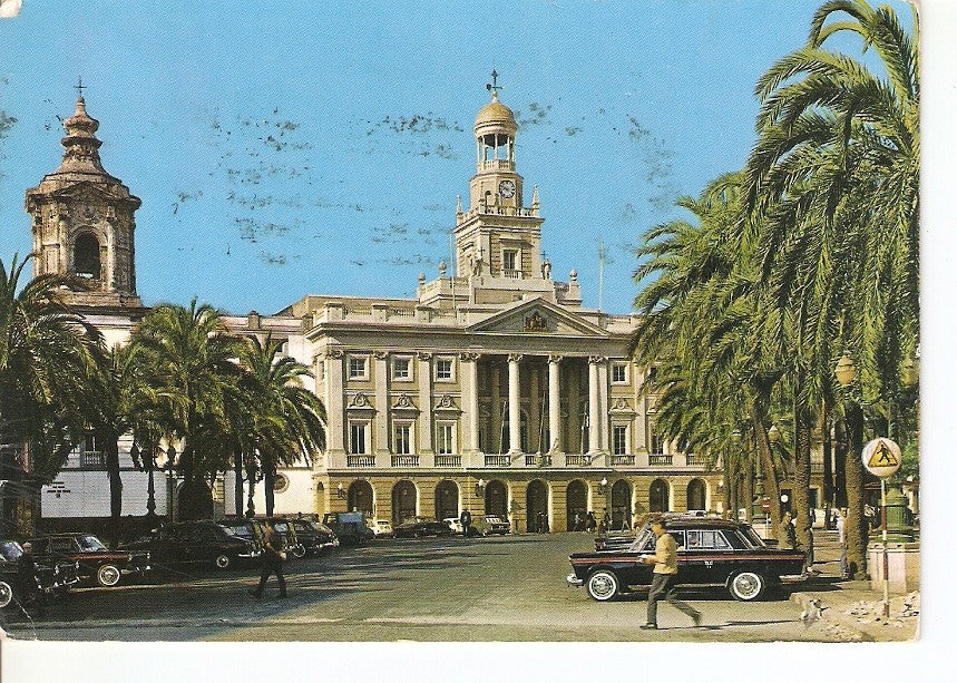 Postal 025013 : Plaza de S. Juan de Dios. Ayuntamiento. Cadiz