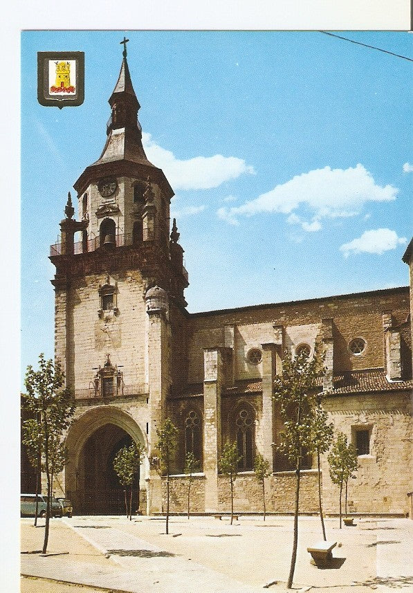 Postal 025029 : Antigua Catedral. Vitoria. Imagenes Escudo de Oro