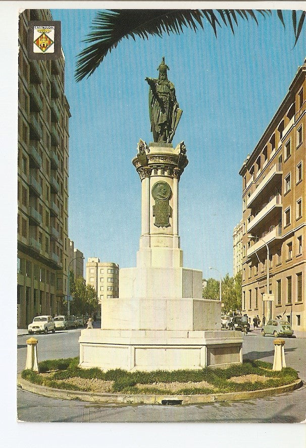 Postal 025031 : Monumento al Rey D. Jaime I. Castellon