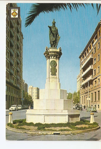 Postal 025031 : Monumento al Rey D. Jaime I. Castellon
