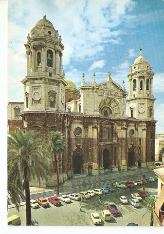 Postal 025037 : Catedrales de España. De Cadiz
