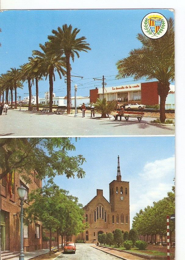 Postal 025039 : Iglesia parroquial San jose Paseo del Caudillo. Badalona