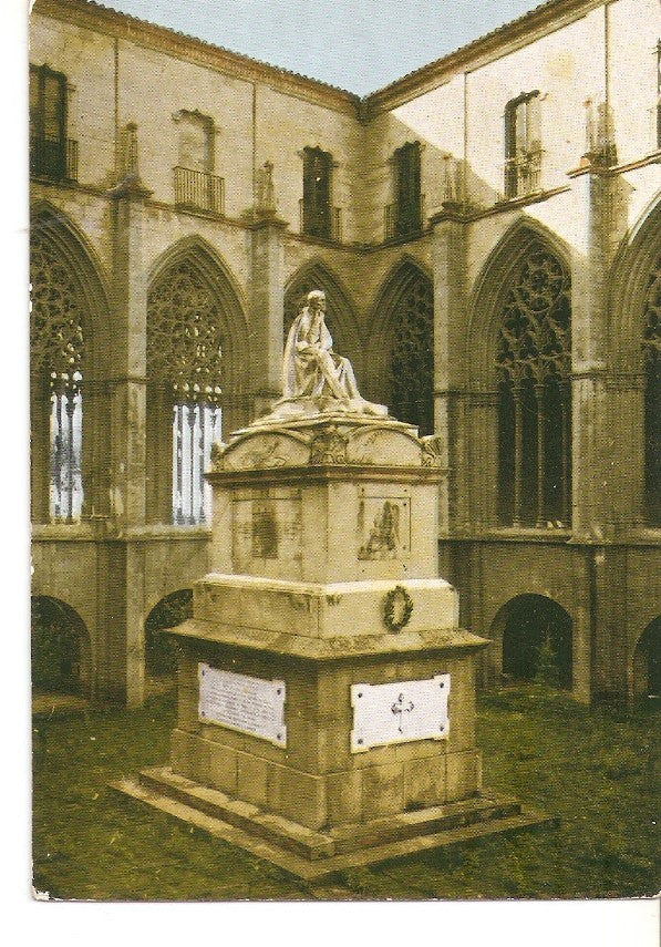 Postal 025042 : Sepulcro Jaime Balmes