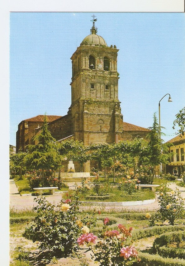 Postal 025101 : Colegiata de San Miguel Aguilar de Campoo (Palencia)