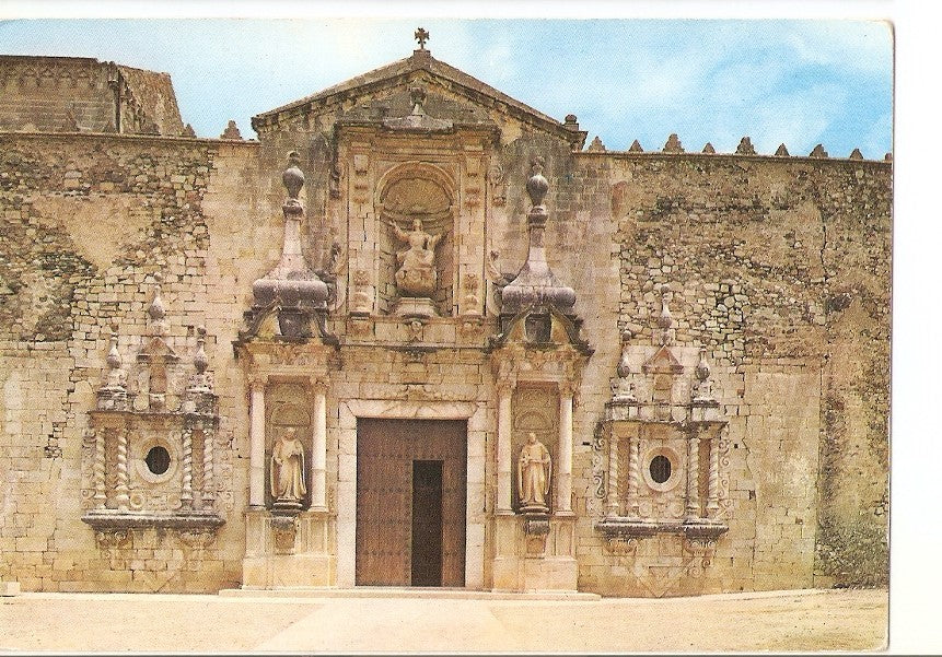 Postal 025119 : Fachada de la iflesia Real Monasterio de Poblet