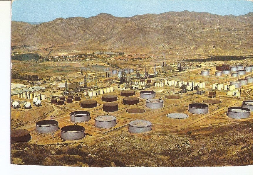 Postal 025149 : Refineria de Escombreras - Cartagena