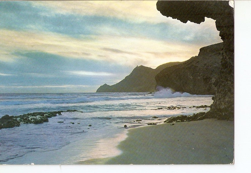 Postal 025165 : Playa de Monsul Almeria (Costa del Sol)