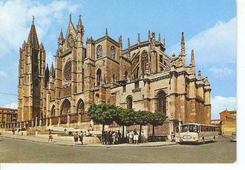 Postal 025199 : Catedral de Leon