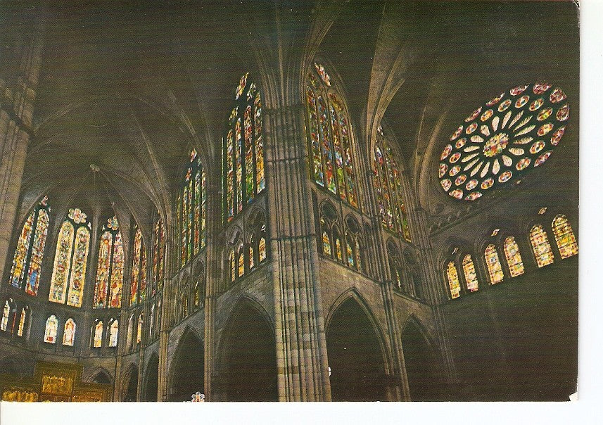 Postal 025202 : Crucero. Catedral de Leon