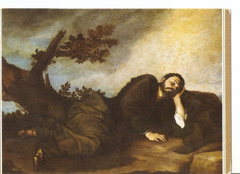 Postal 025206 : El Sueño de Jacob. Ribera. Museo del Prado