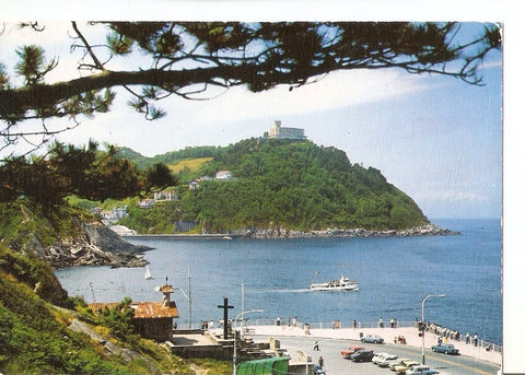Postal 025212 : Paseo Nuevo y Monte Igueldo. San Sebastian