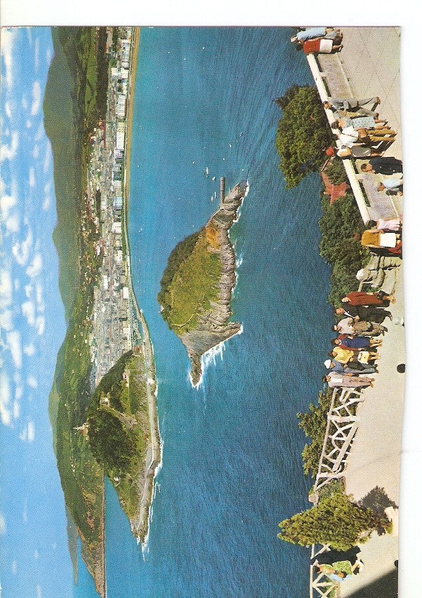 Postal 025213 : Vista parcial desde Igueldo. San Sebastian