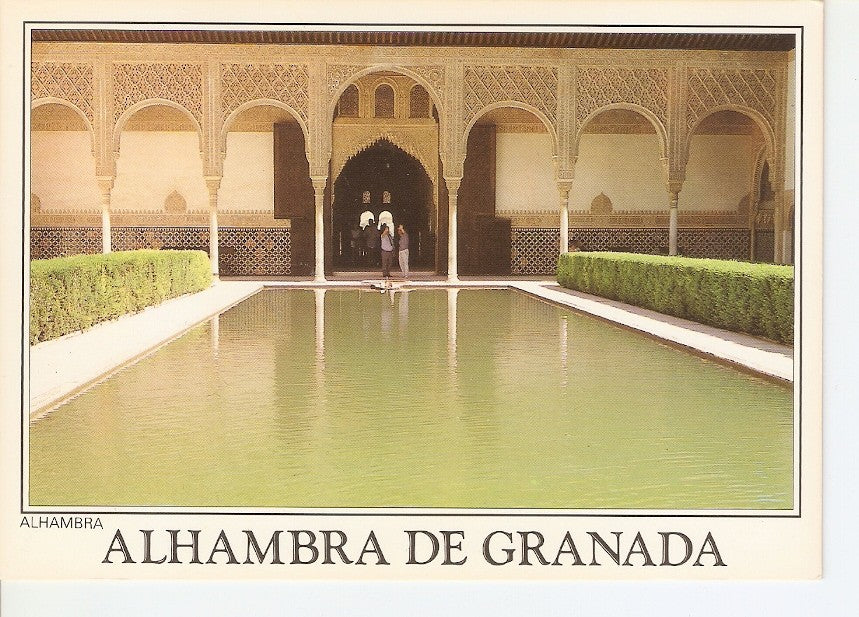 Postal 025214 : Patio de los Arrayanes. Granada