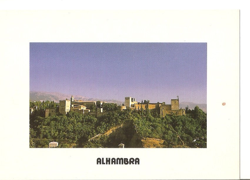 Postal 025218 : La Alhambra - Granada