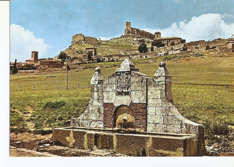 Postal 025224 : Vista parcial y Castillo. Atienza (Guadalajara)