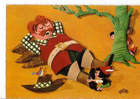 Postal 025246 : Klein Duimpje. Petit Poucet