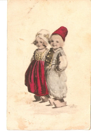 Postal 025251 : Dibujo. Niños  
