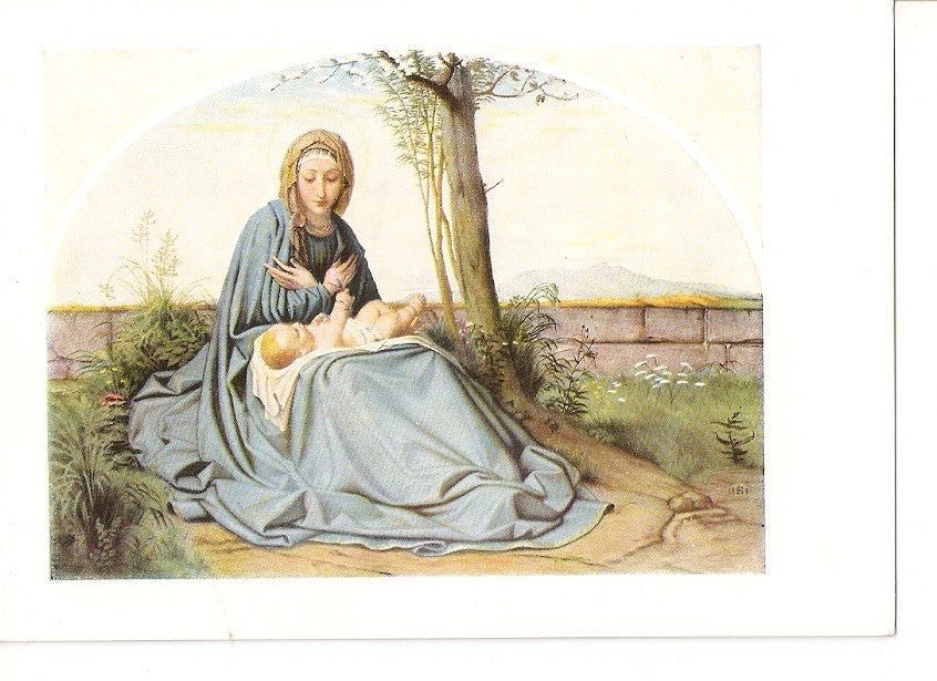 Postal 025280 : Pintura. La Virgen Edward von Steinle