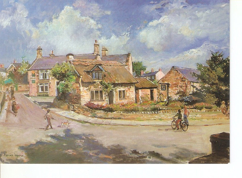 Postal 025281 : Revolution House (Chesterfield) painting by Nuñez Segura