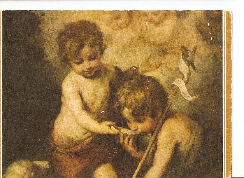 Postal 025483 : Cuadro. Los Niños de la Concha. Murillo